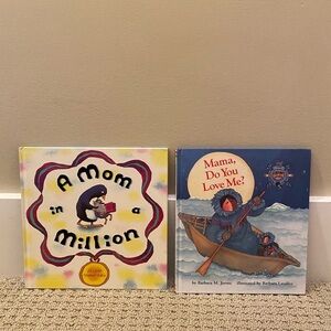 2 x “Mom” Hardcover books